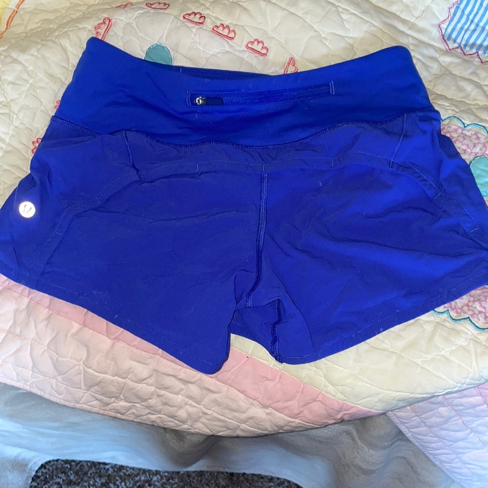 Lululemon speed up short size 2
